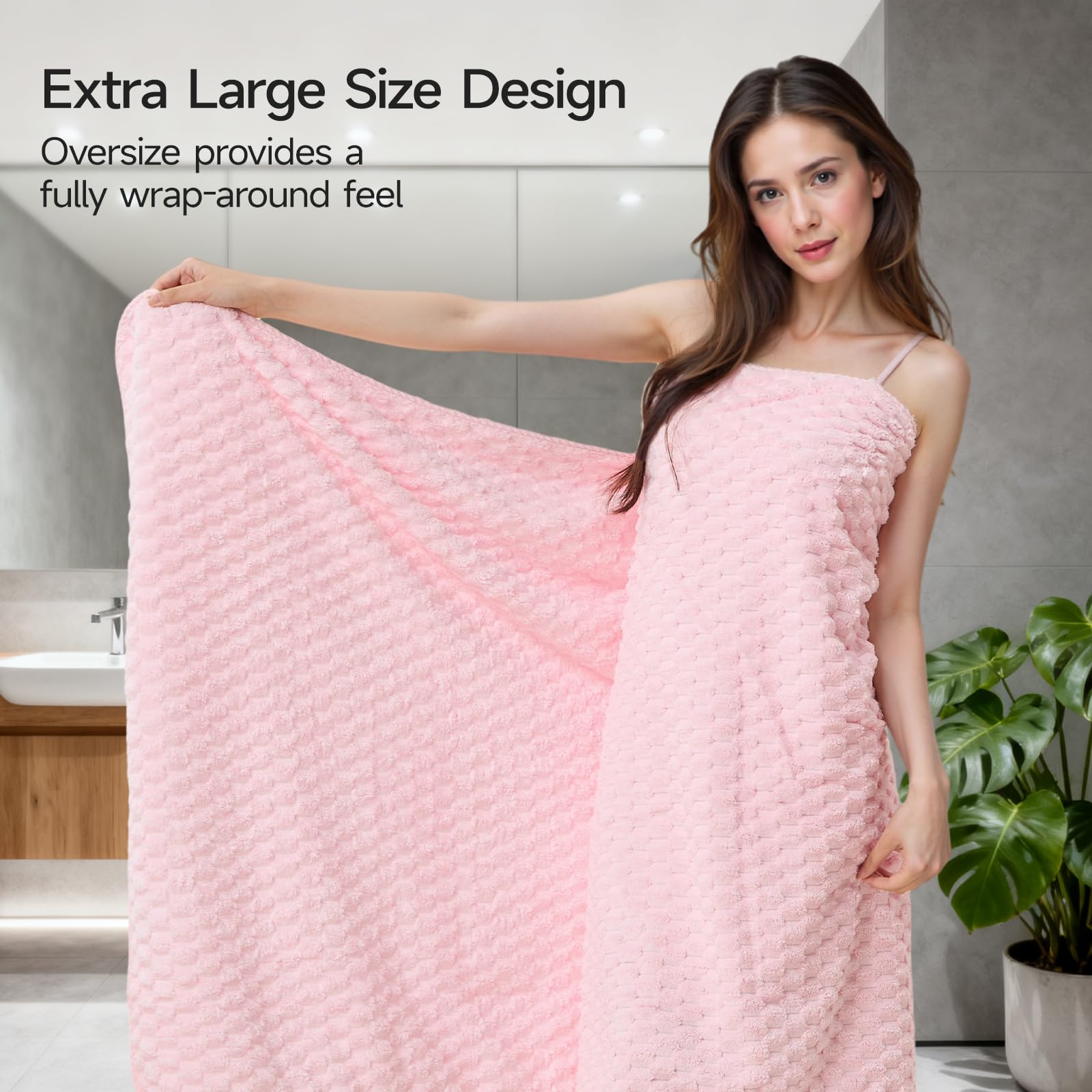 REDKISS folded stack with size comparison showing space-saving convenience