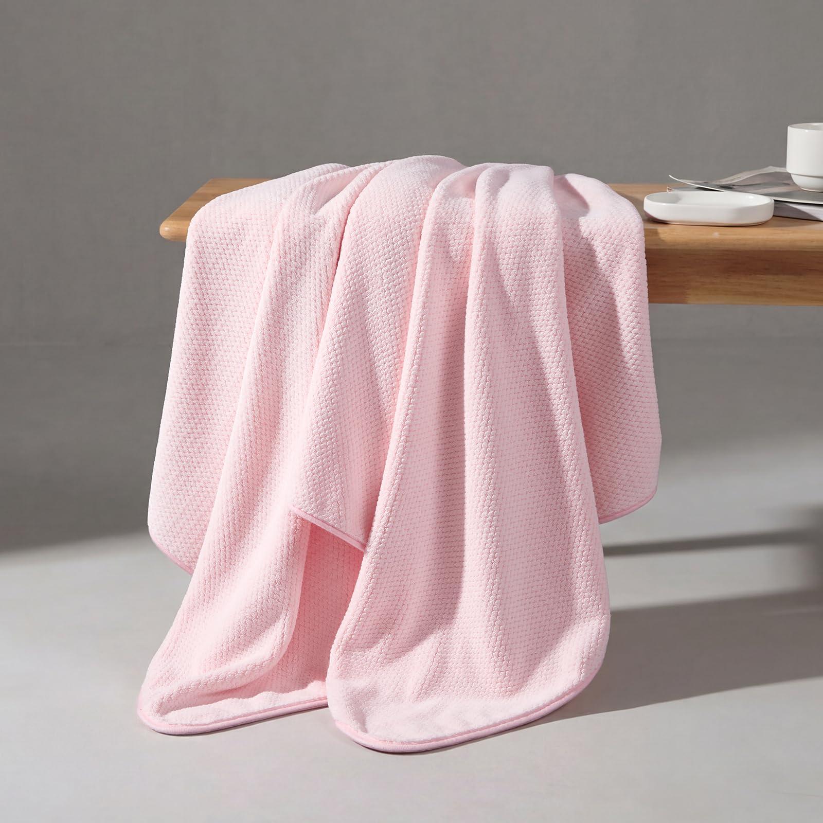 REDKISS towel hanging to dry demonstrating quick-dry performance