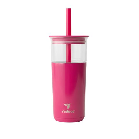 REDUCE Aspen front view showing tumbler and lid, highlights sleek design and durability
