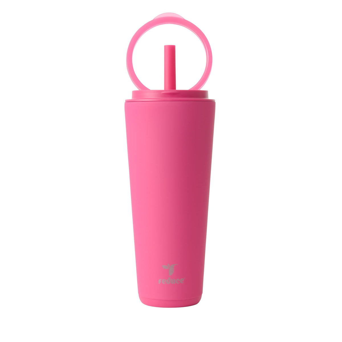 REDUCE Halo front view shows dragon fruit color and easy grip benefit