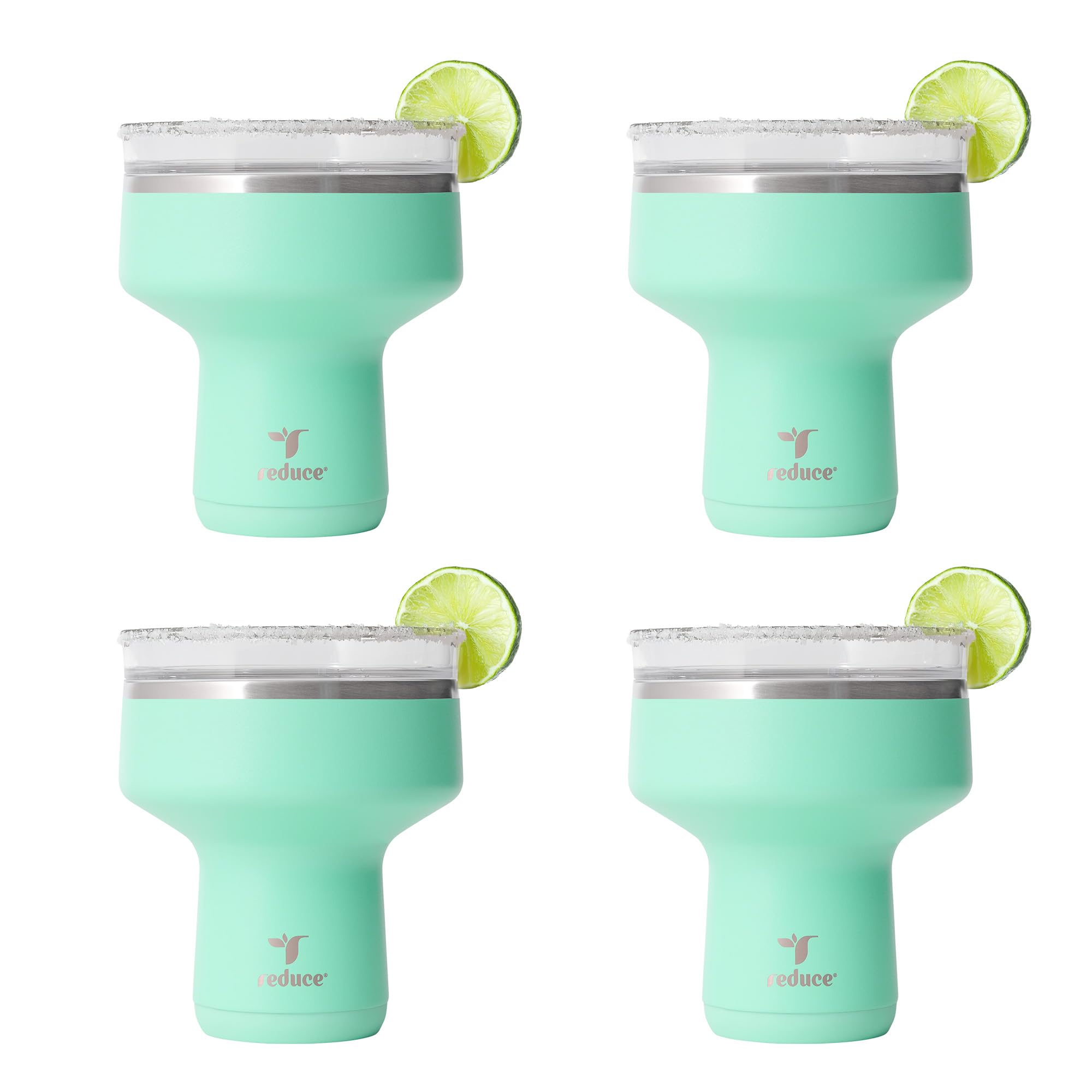 REDUCE Saltini front view showing elegant insulated margarita shape and durable finish