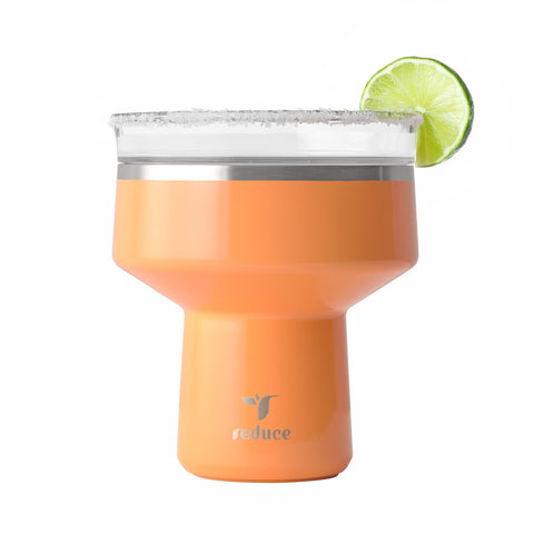 REDUCE Saltini front view showing sleek insulated margarita shape and durable finish