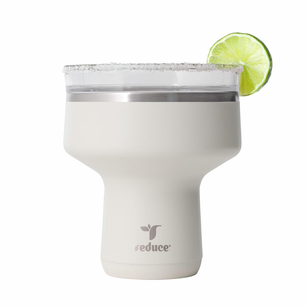 REDUCE Saltini front view showing elegant insulated cocktail design and chilled benefit