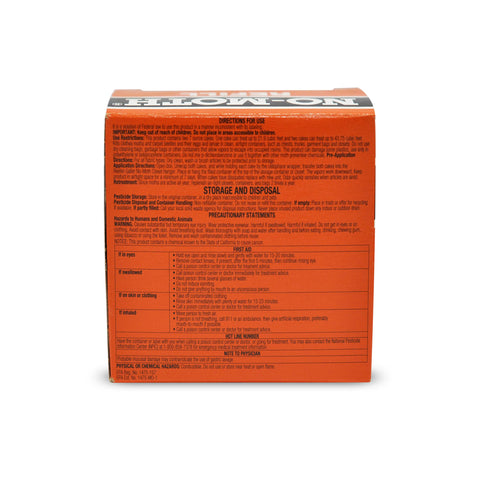 Reefer-Galler refill inside a storage trunk safeguarding linens from fabric pests