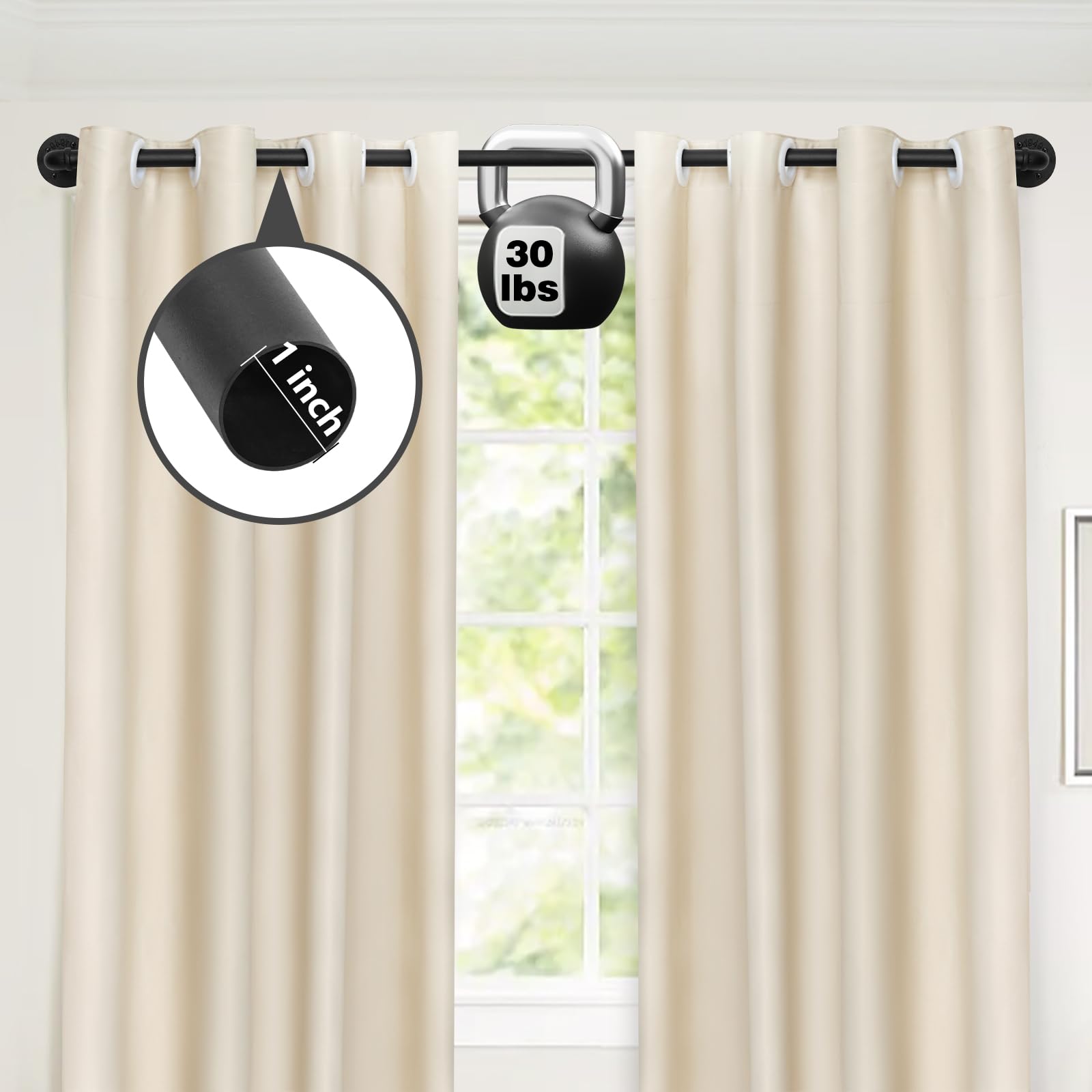 Refrze installed as ceiling mount in bedroom offering improved privacy