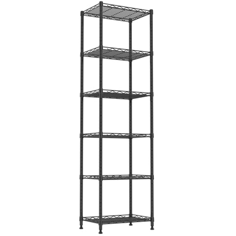REGILLER front view of full assembled rack showing organized storage benefit