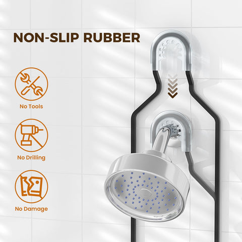 REINHARDT toothbrush and soap holder organized for daily convenience