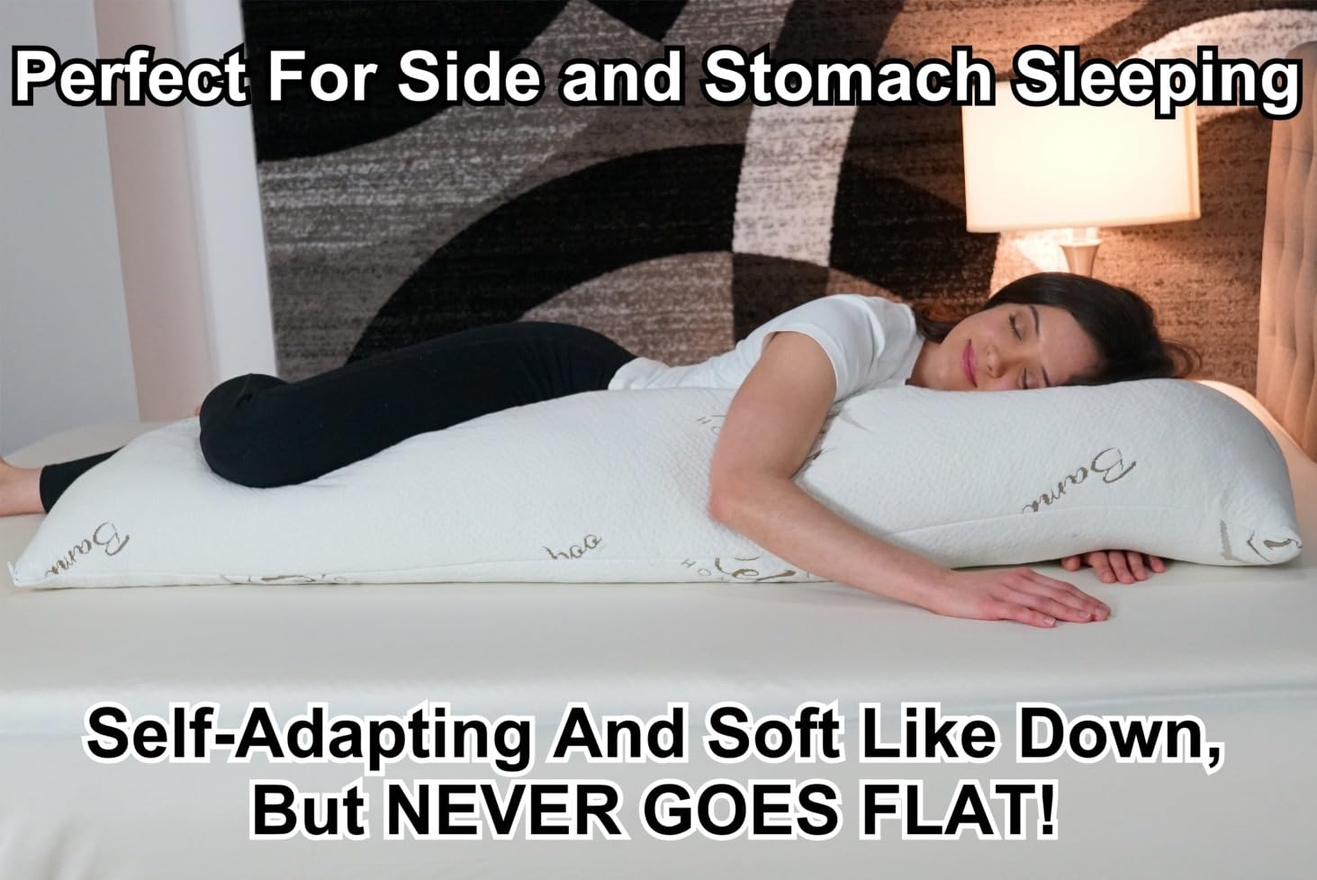 Relax HOME LIFE close-up of shredded memory foam filling, showing customizable contouring support