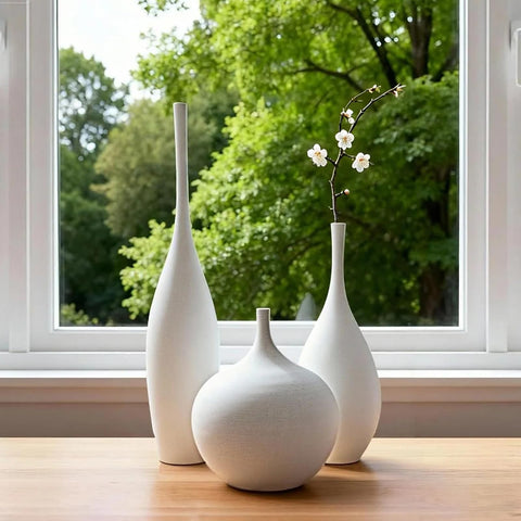 Relexome close-up of matte porcelain texture highlighting handcrafted finish