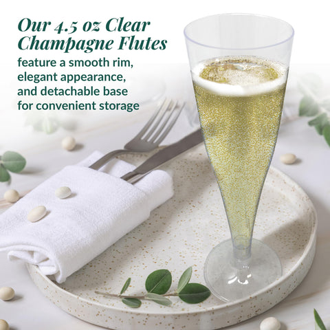 Reli. stacked flutes demonstrating compact storage advantage