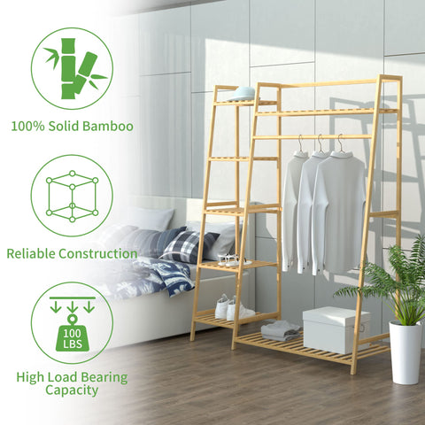 RELIANCER bamboo side frame showing trapezoid stability and strong bearing