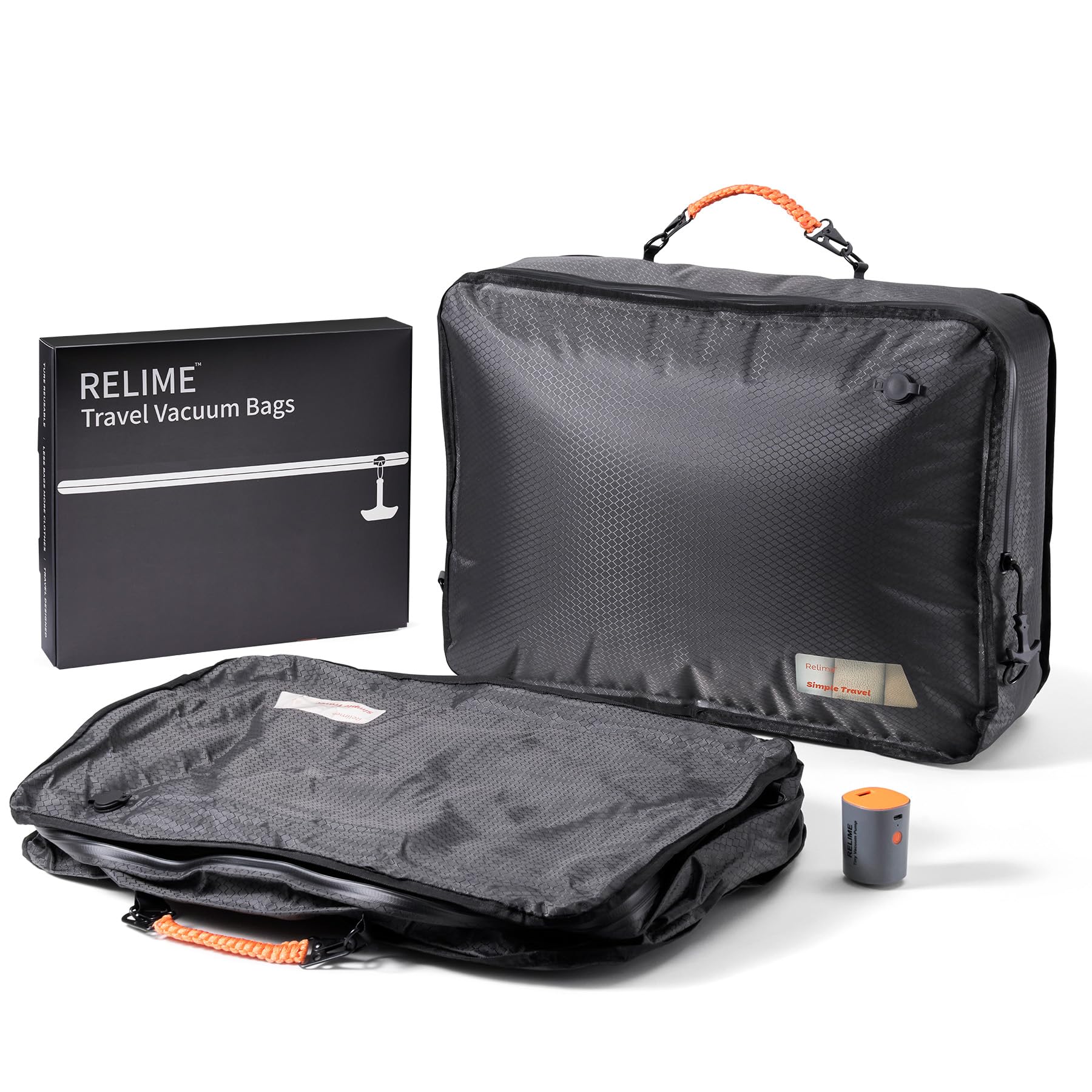 Relime front packaging showing kit and travel-ready design benefit