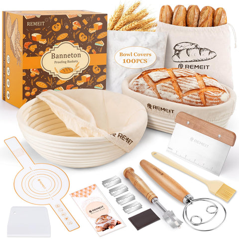 REMEIT front packaging showing full sourdough kit and benefits