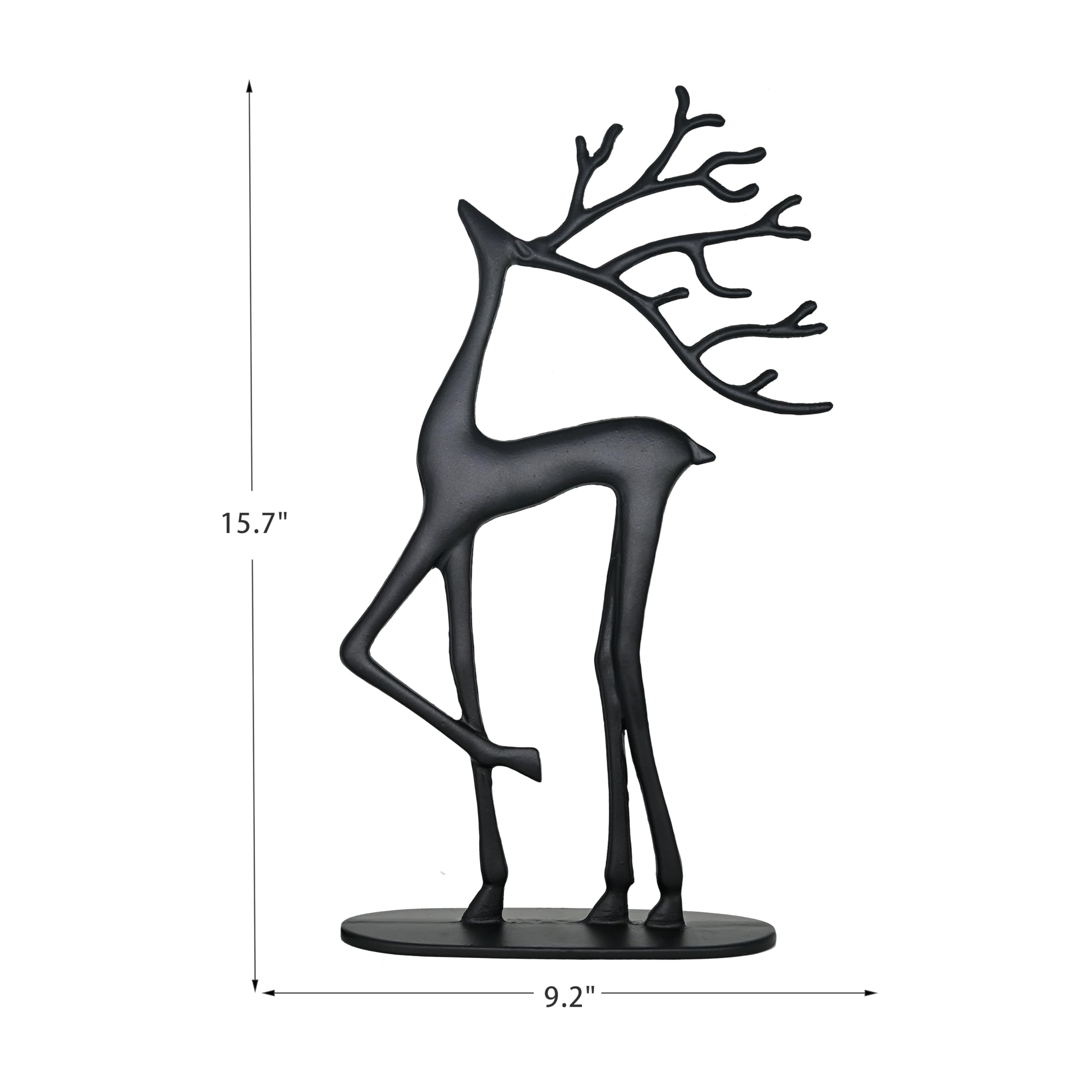 Remenna side profile of single deer displaying slim body and stable base benefit