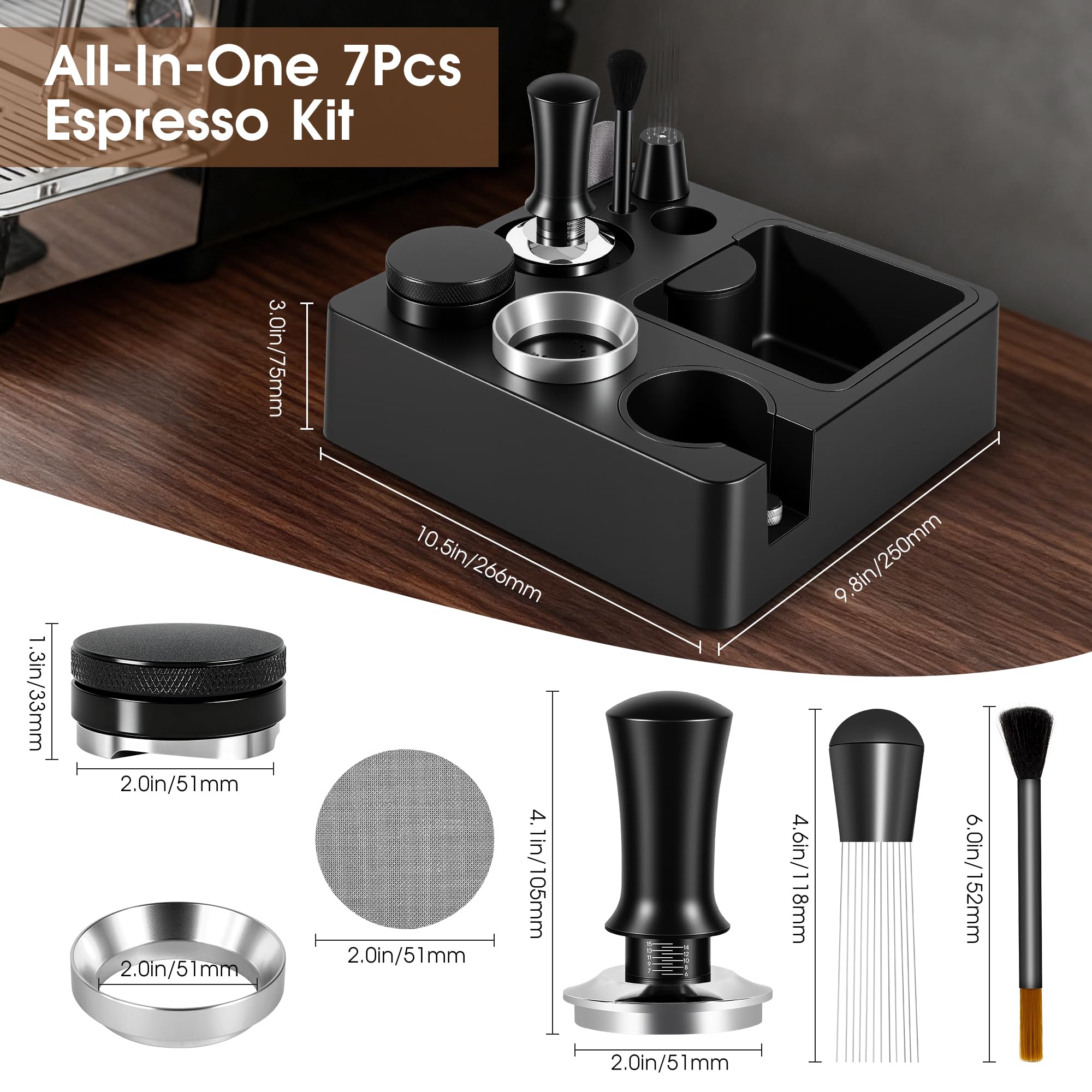 Reoszeank kit in lifestyle countertop scene speeding morning espresso prep