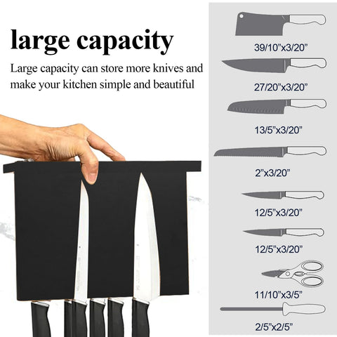 Resafy scale comparison with utensils showing 12-inch capacity and space-saving benefit