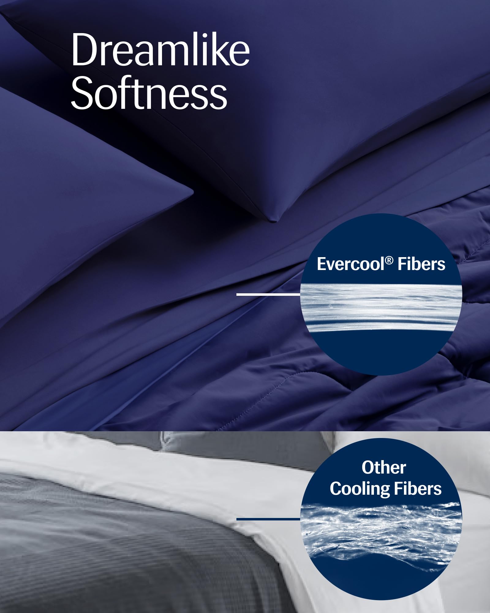 REST fill loft detail, fluffy Sorona-Tencel blend for lightweight warmth