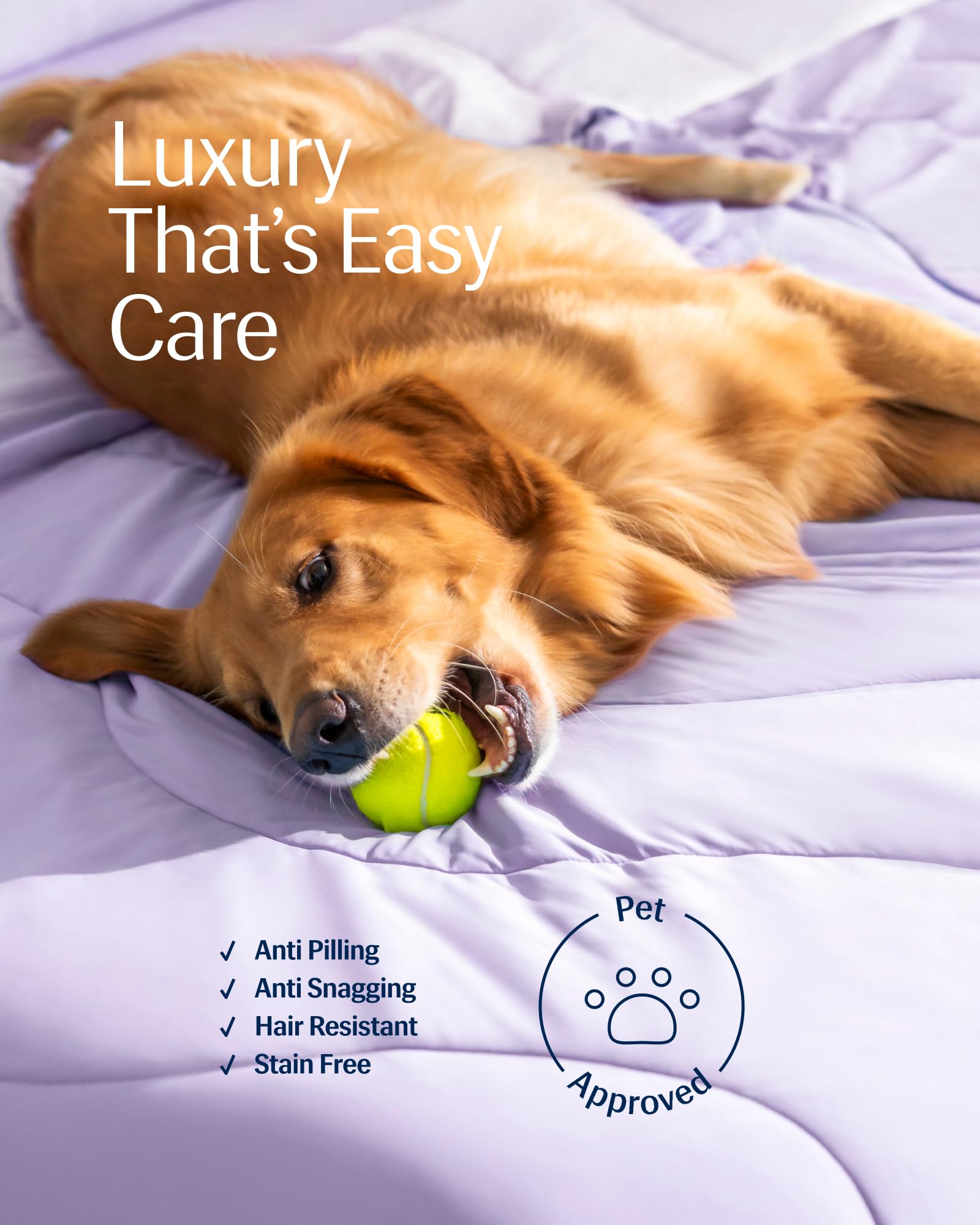 REST pet and stain resistant demo showing easy maintenance
