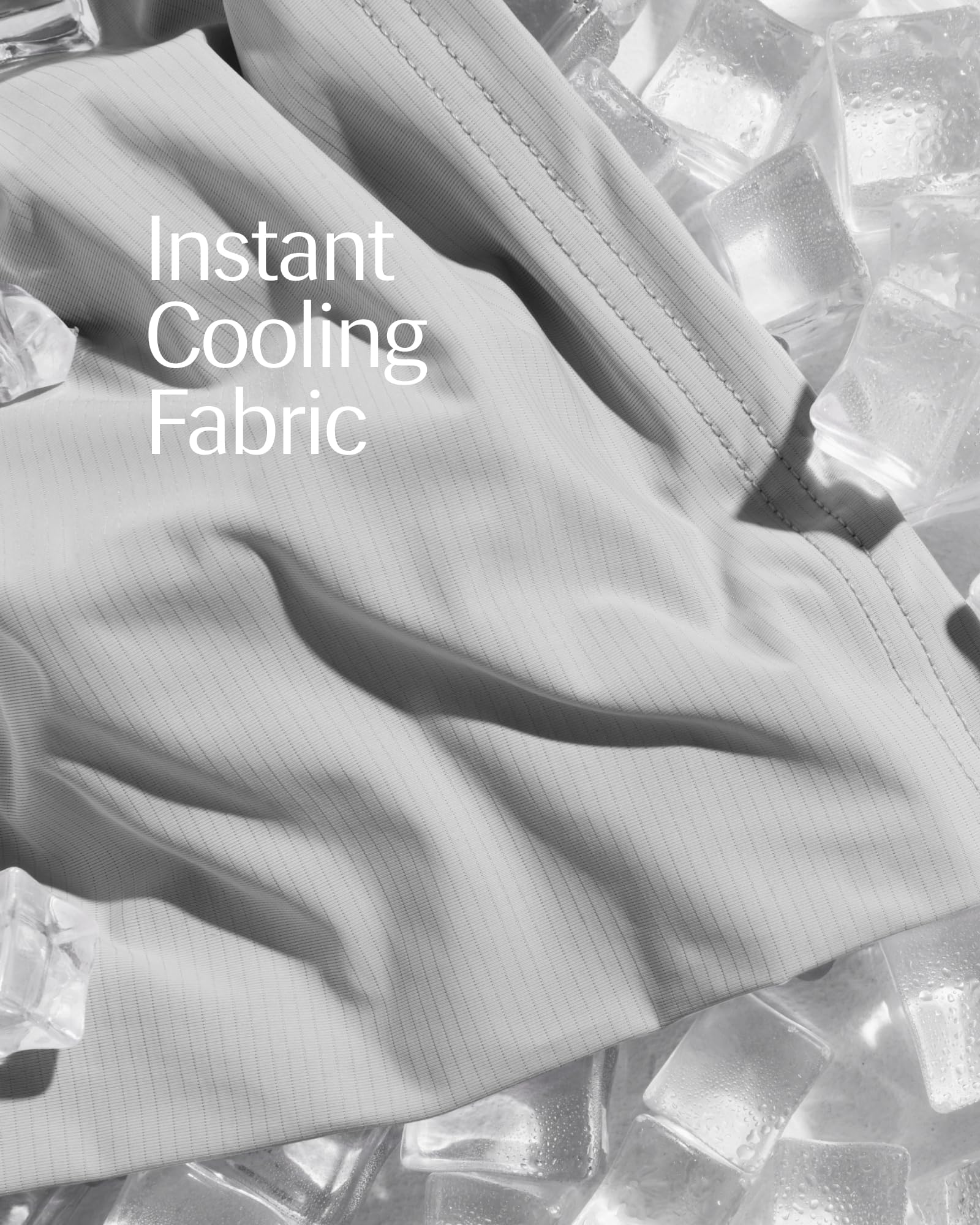REST Evercool+ fabric close-up texture highlighting soft cooling feel