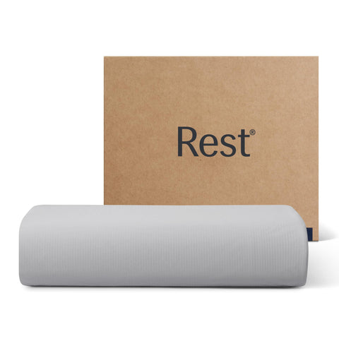 REST Evercool+ flat sheet front view showing smooth cooling surface benefit
