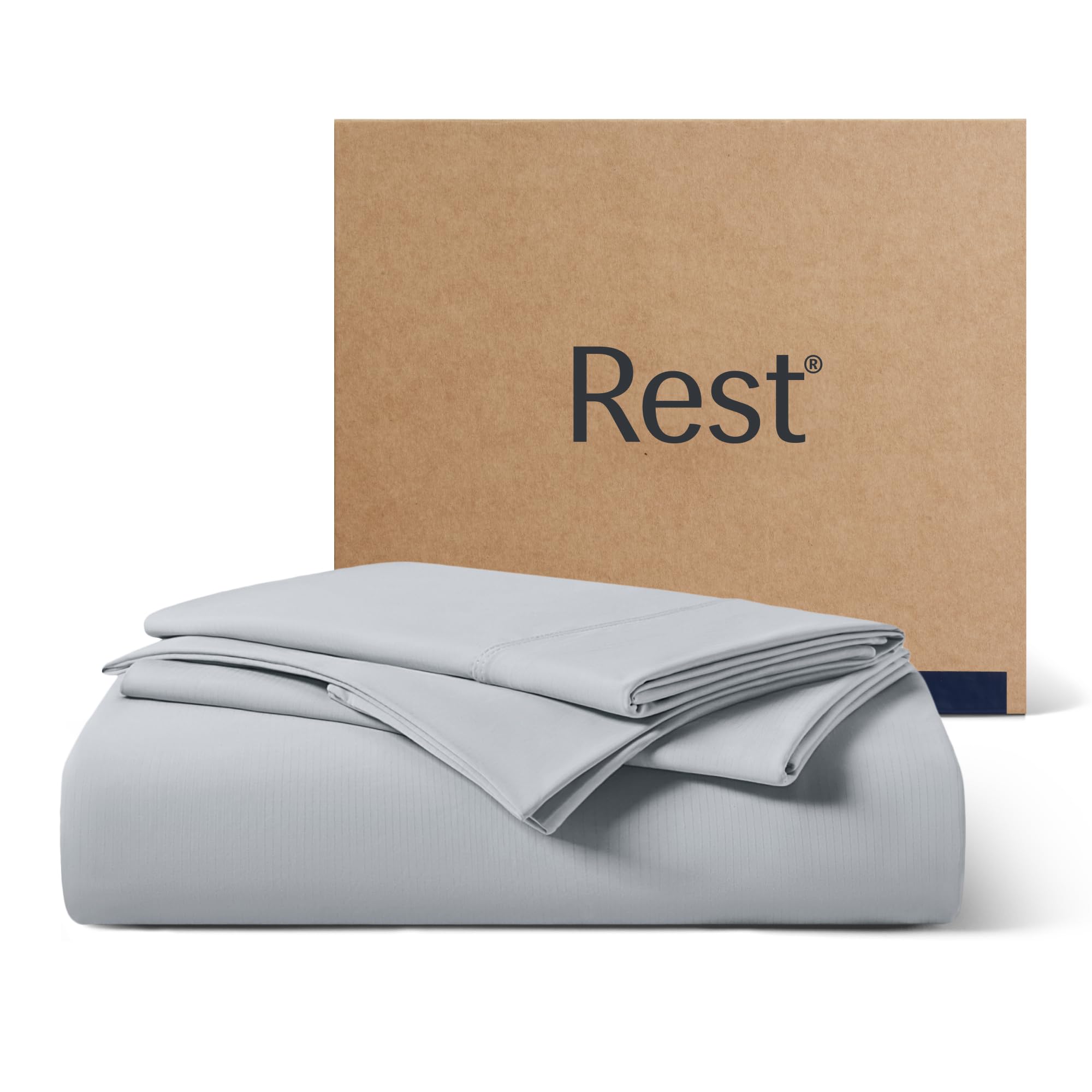 REST Evercool+ front packaging showing cooling sheet set and benefits