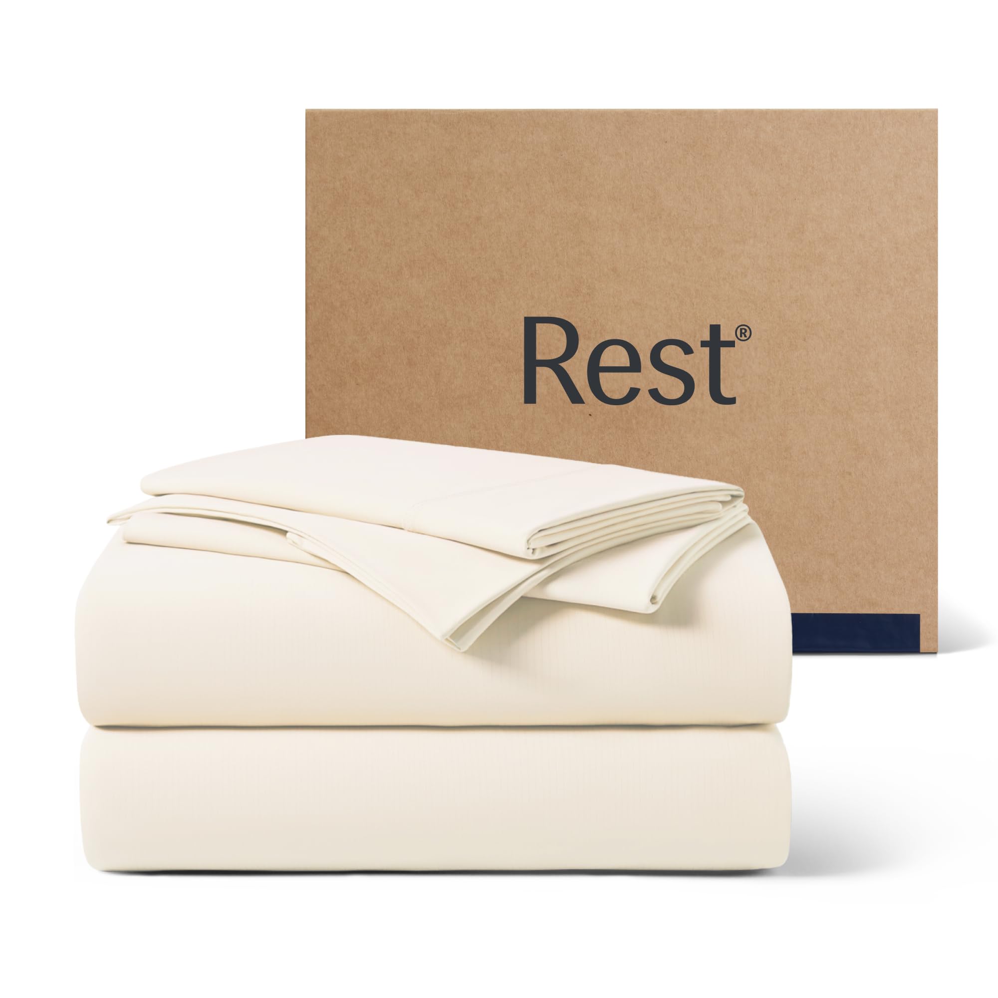 REST Evercool+ front packaging showing king set and benefits