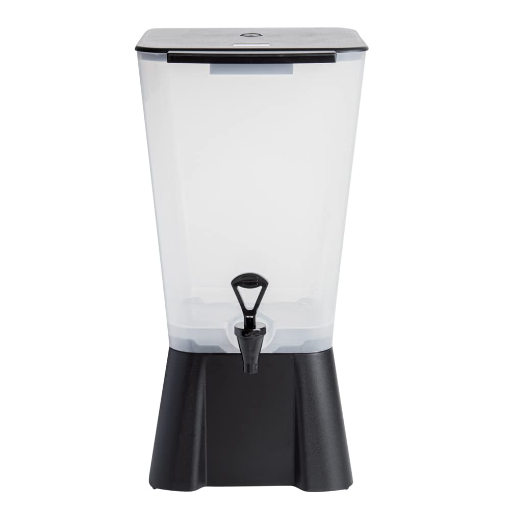 Restaurantware Bev Tek showing 8-inch clearance with tall glass for versatile cup sizes