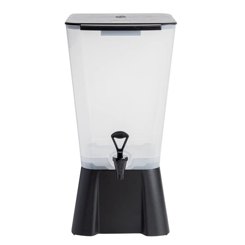 Restaurantware Bev Tek showing 8-inch clearance with tall glass for versatile cup sizes