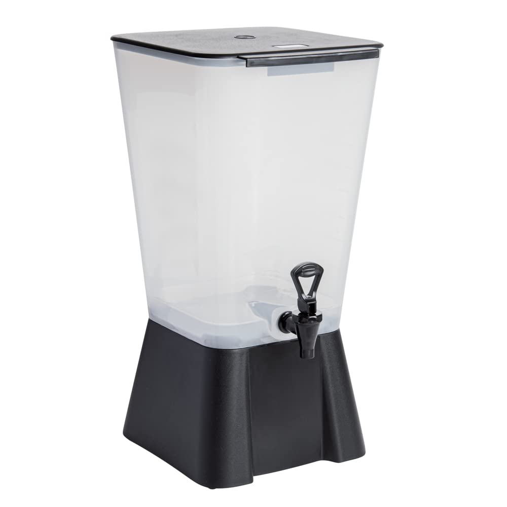 Restaurantware Bev Tek front view showing large capacity and simple silhouette for efficient service
