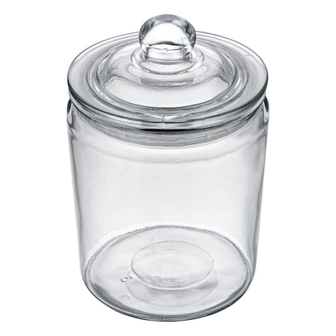 Restaurantware Vetri used in bathroom with cotton balls, adds decorative storage utility