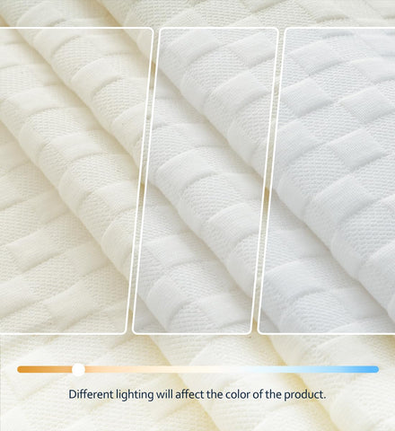 RestTwill elastic skirt hugging a deep mattress showing secure fit benefit