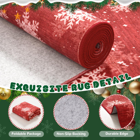 Restydon close edge and snowflake pattern highlighting durable print quality