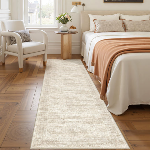 Restydon runner placed in hallway demonstrating tidy look and traffic durability