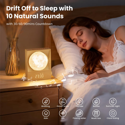RETEYUNG ambient RGB colors in a room showing mood lighting to relax before sleep