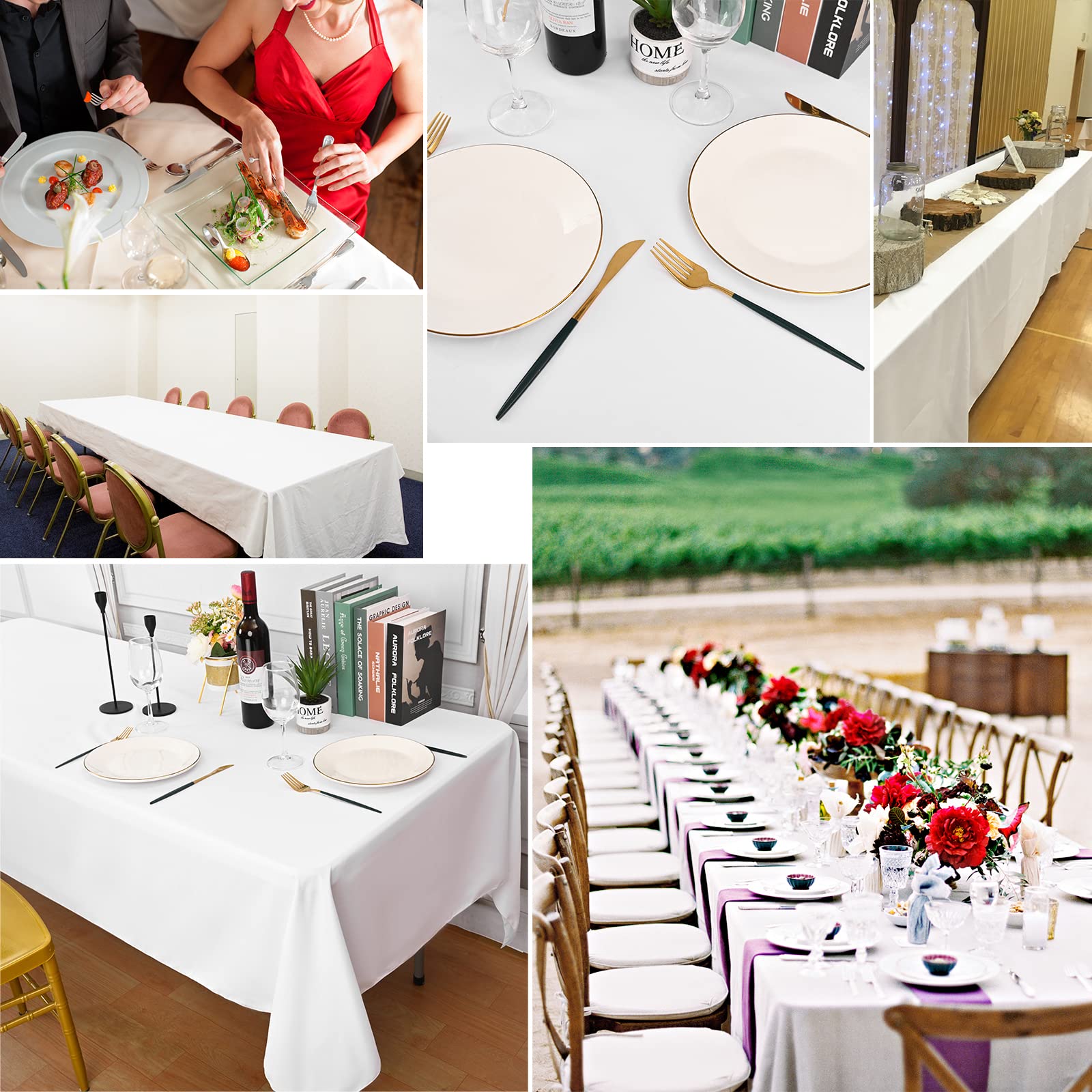 REWOMC styled table at wedding displaying elegant look for events