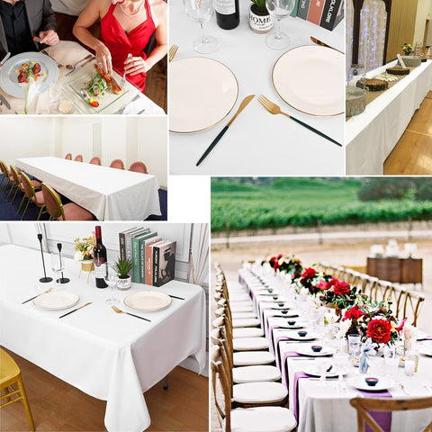 REWOMC styled table at wedding displaying elegant look for events