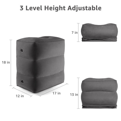 Rewondah side profile inflated to full height for toddler bed use