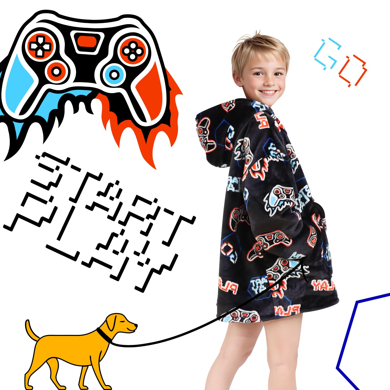 REXEO size comparison beside a backpack showing fit and scale for kids
