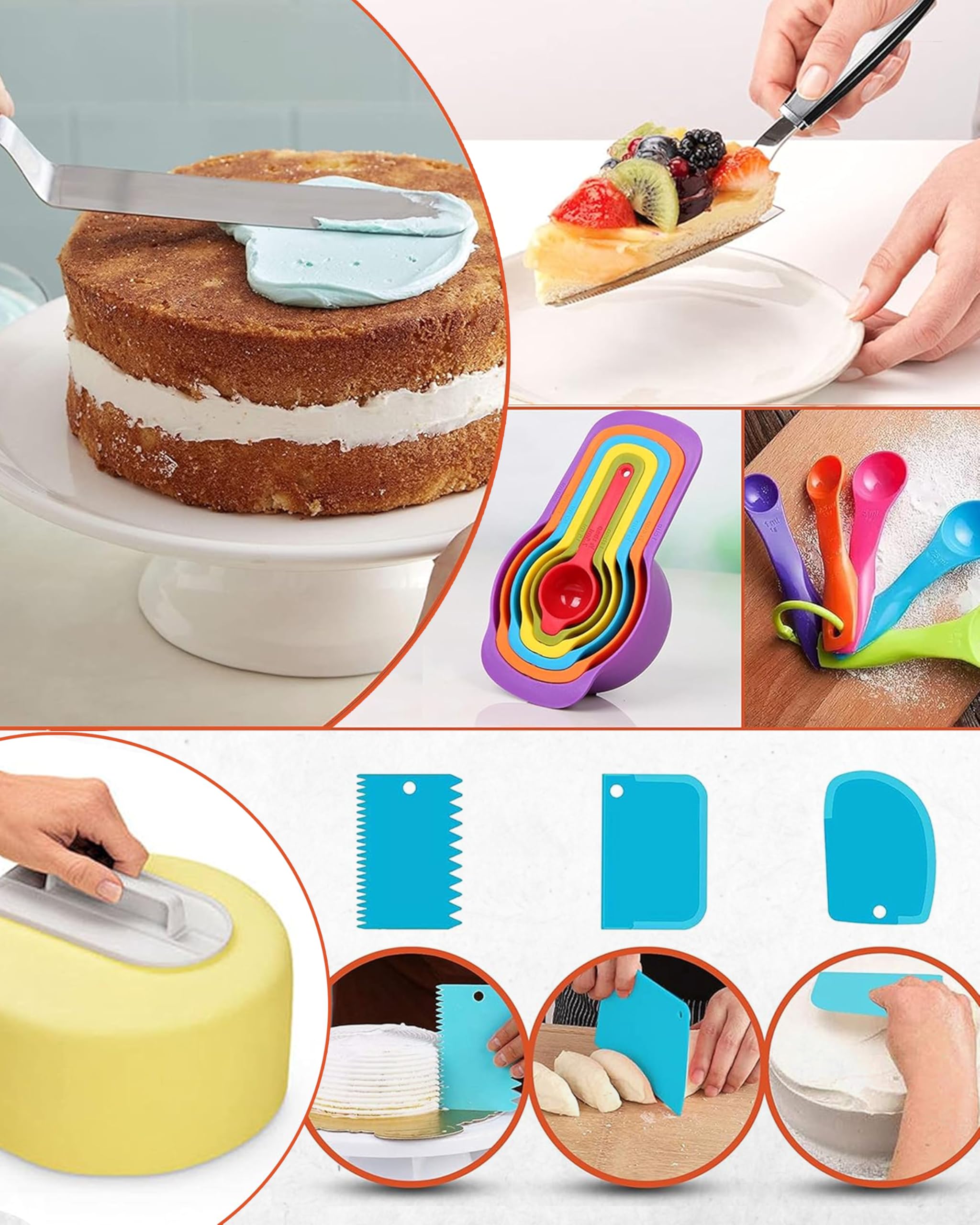 RFAQK fondant modeling tools close-up for fine sculpting and accents