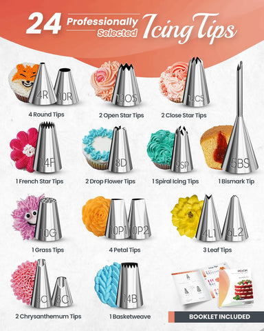 RFAQK cake turntable with spatulas used for smooth icing and control