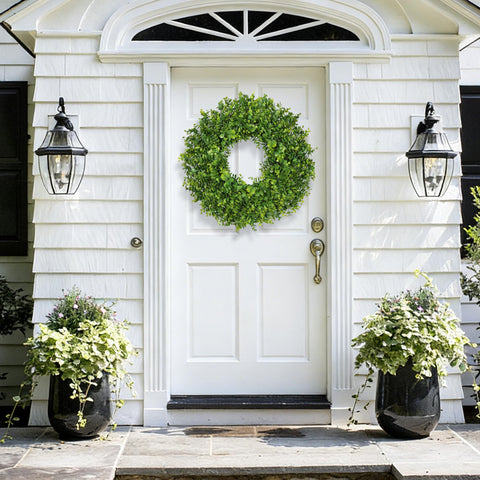 RHTRJ styled on a mantel demonstrating versatile indoor decor use