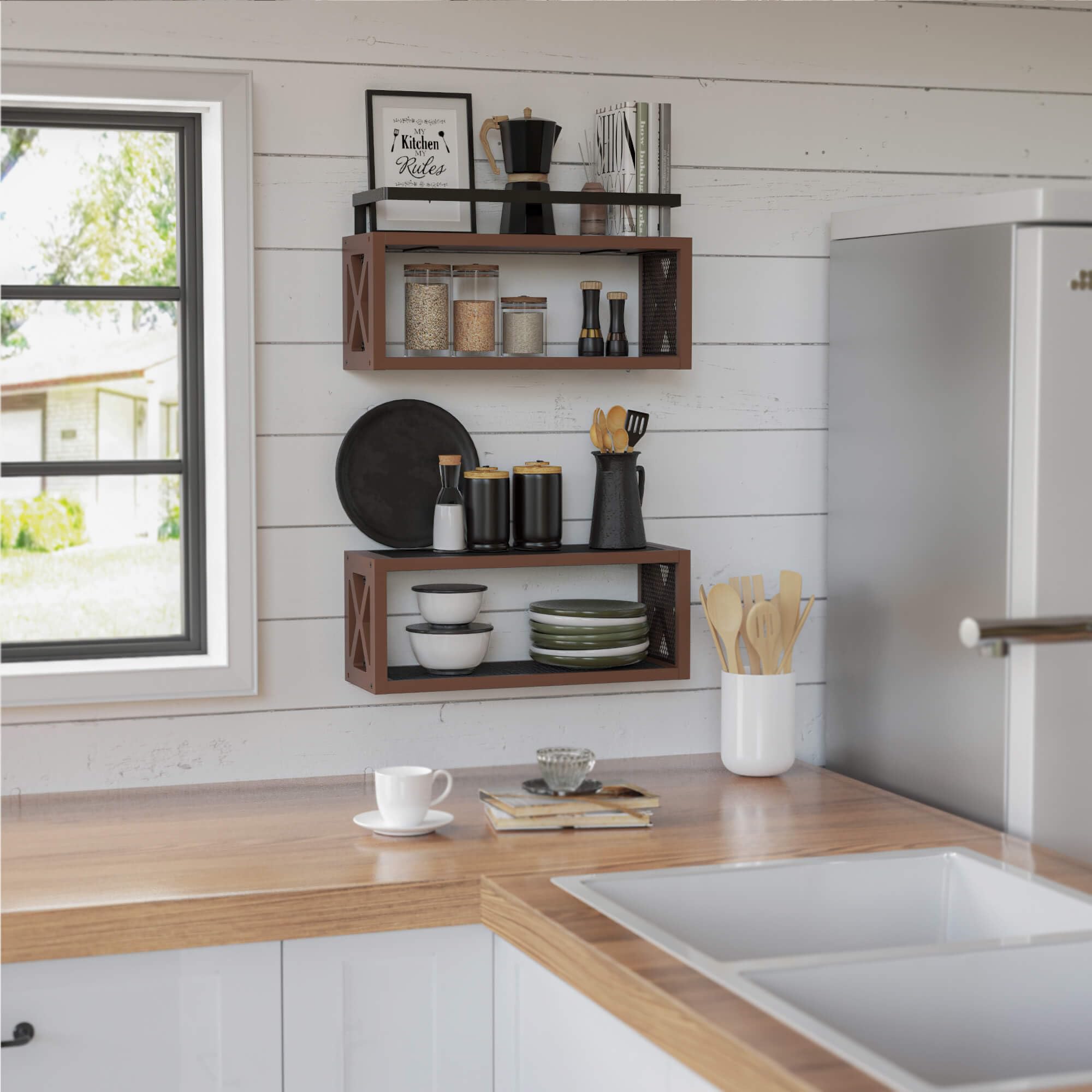 RICHER HOUSE included hardware and pre-drilled boards simplifying fast, reliable installation