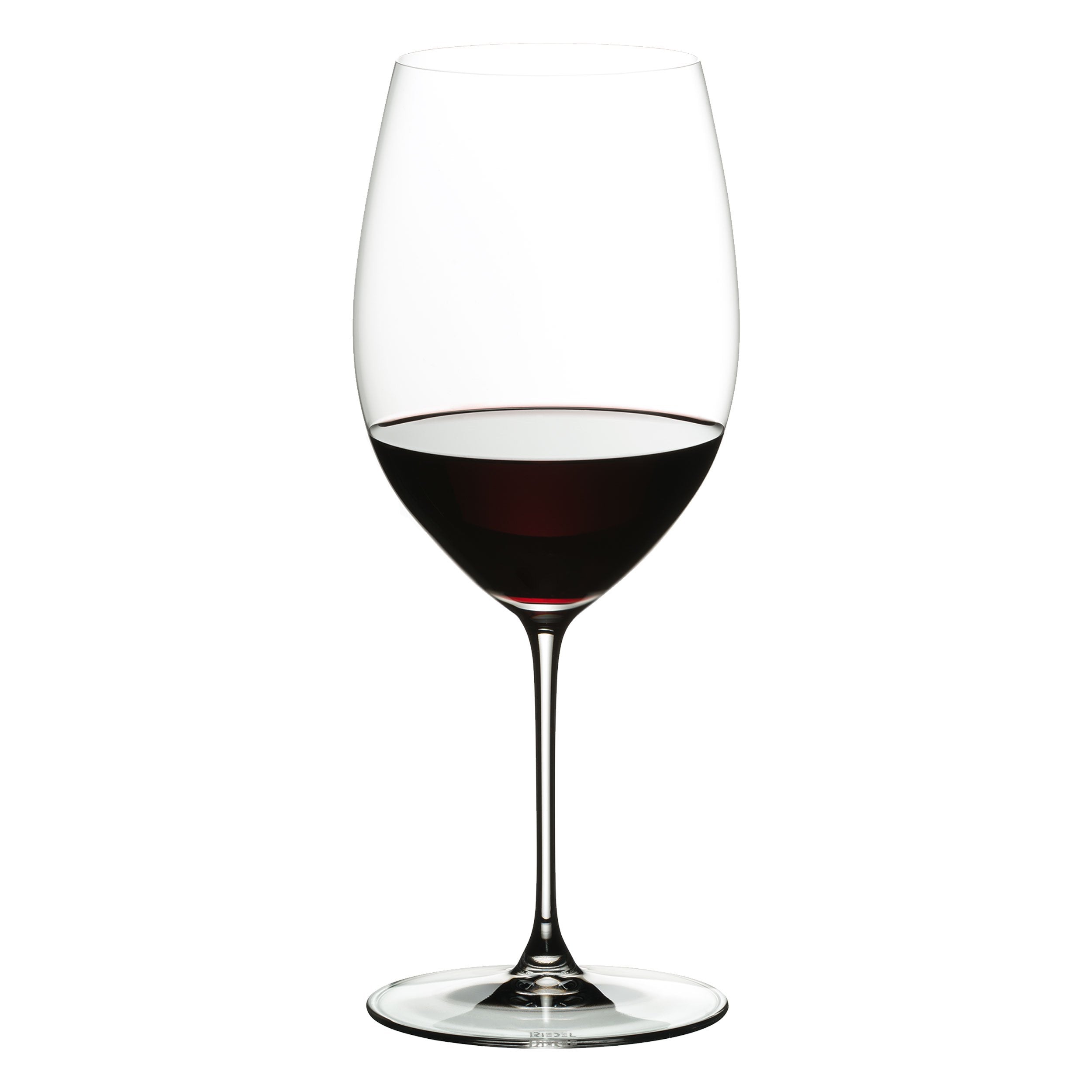Riedel Veritas Cabernet front view showing elegant bowl and improved aroma