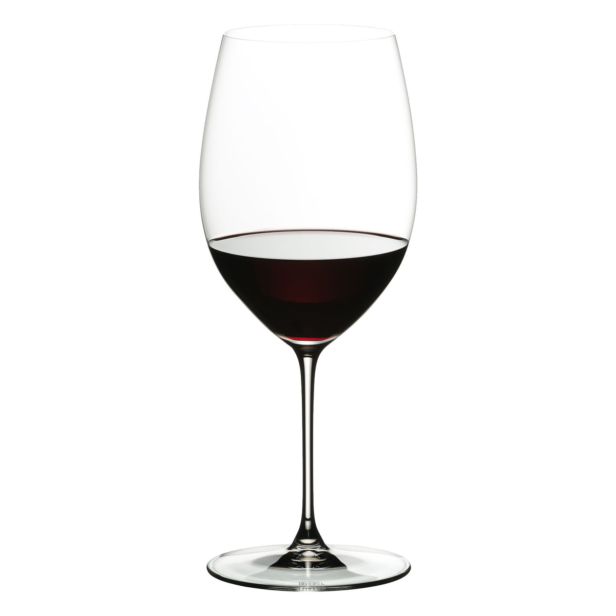 Riedel Veritas Cabernet front view showing elegant bowl and improved aroma