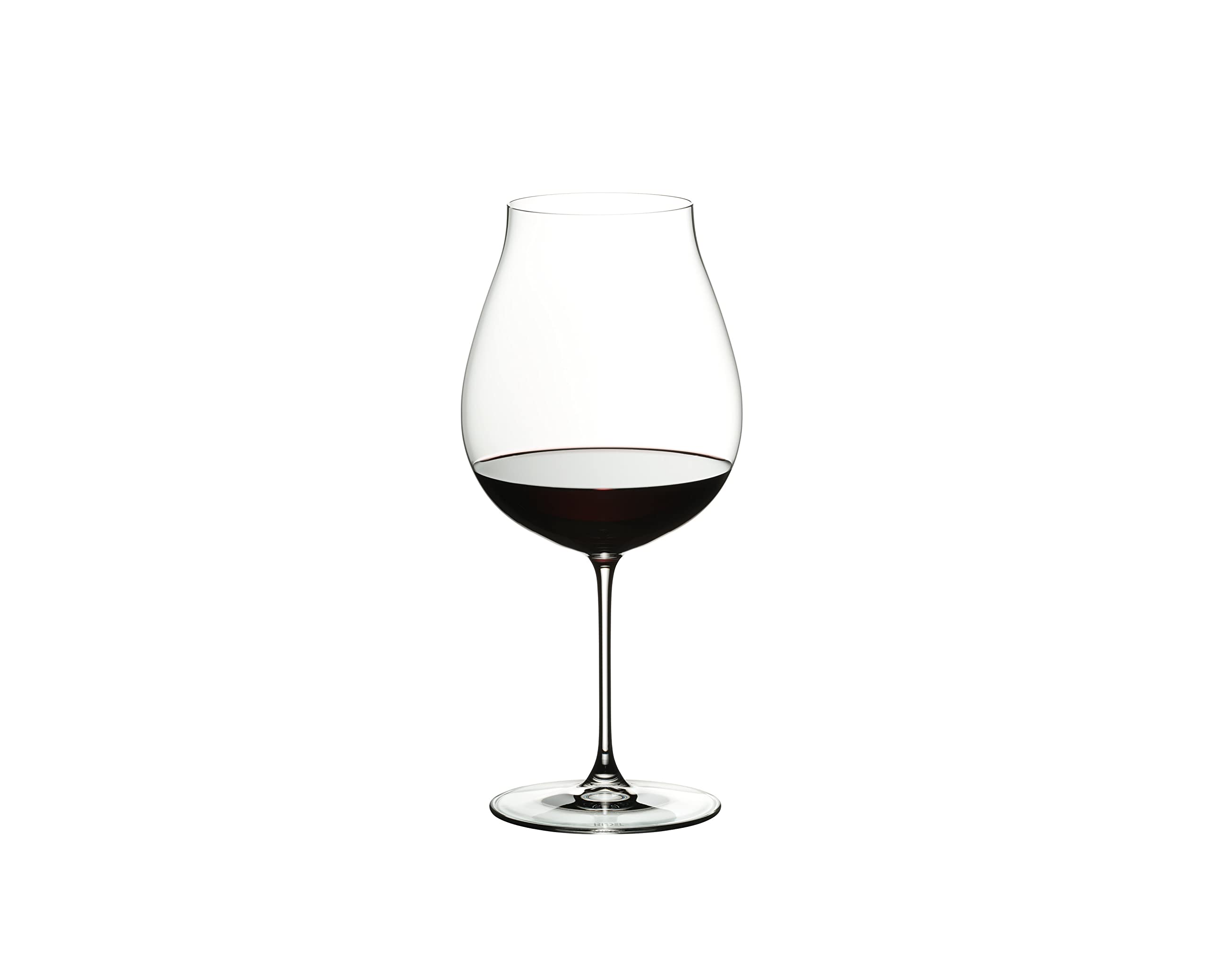 Riedel Veritas close-up of thin rim for improved mouthfeel and precise pour