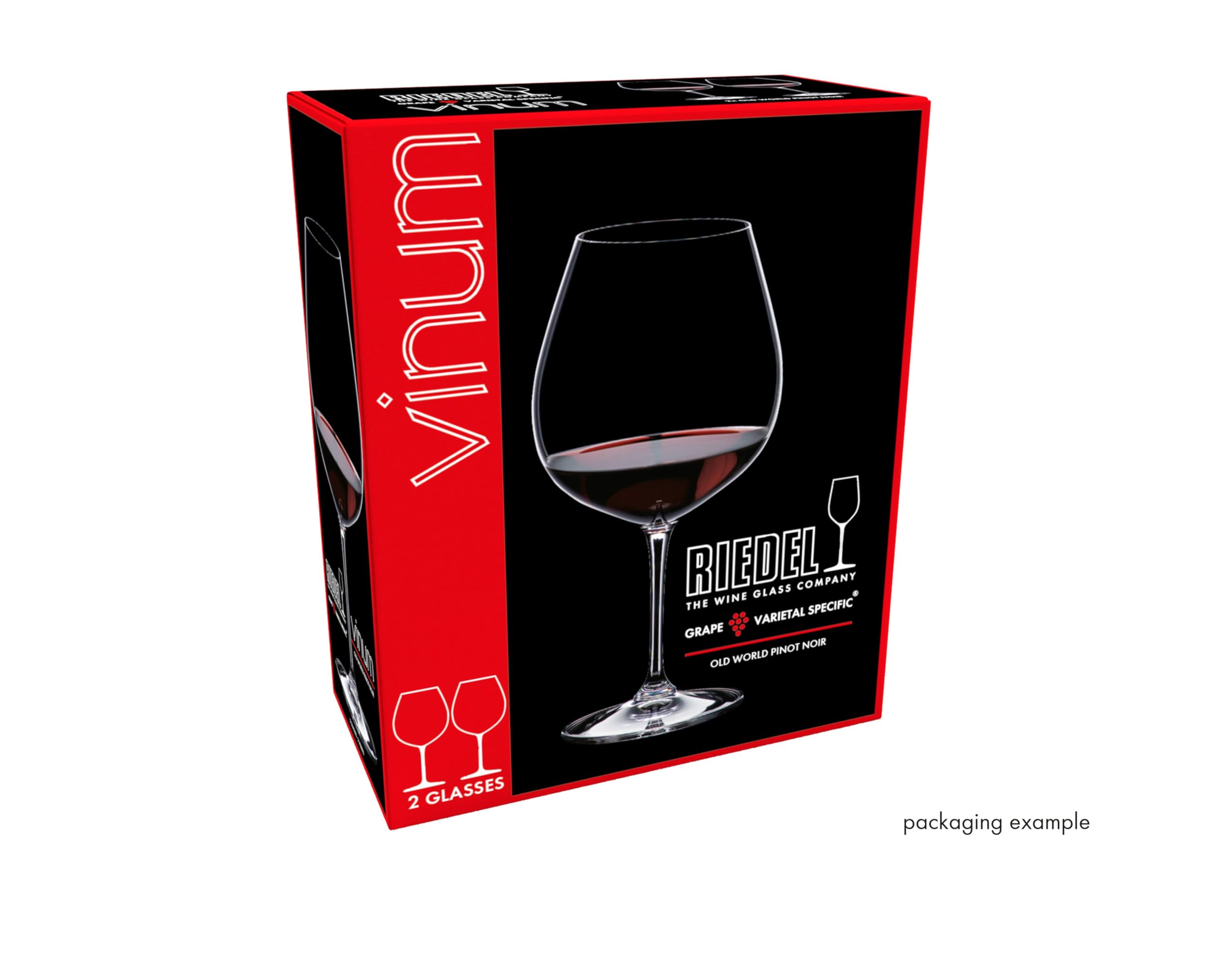 Riedel Vinum pair on table set for dinner showing elegant presentation benefit