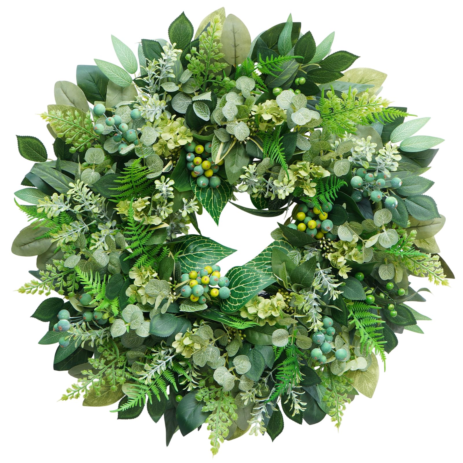 Rimalo wreath packaged and ready to hang for simple instant decor