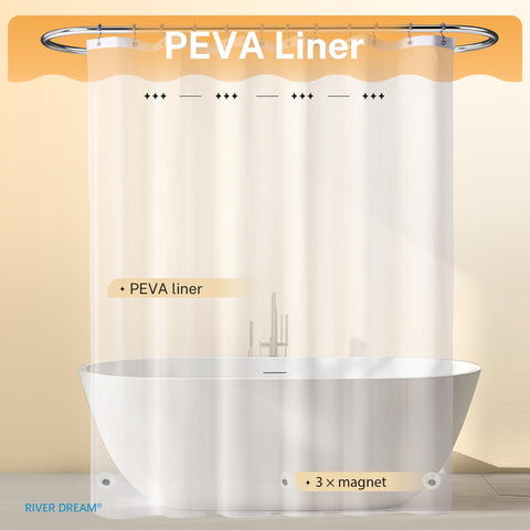 River Dream clear liner detail showing waterproof protection and convenience