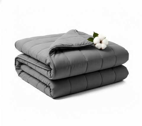 RJOP front view showing full-size blanket and breathable cotton comfort