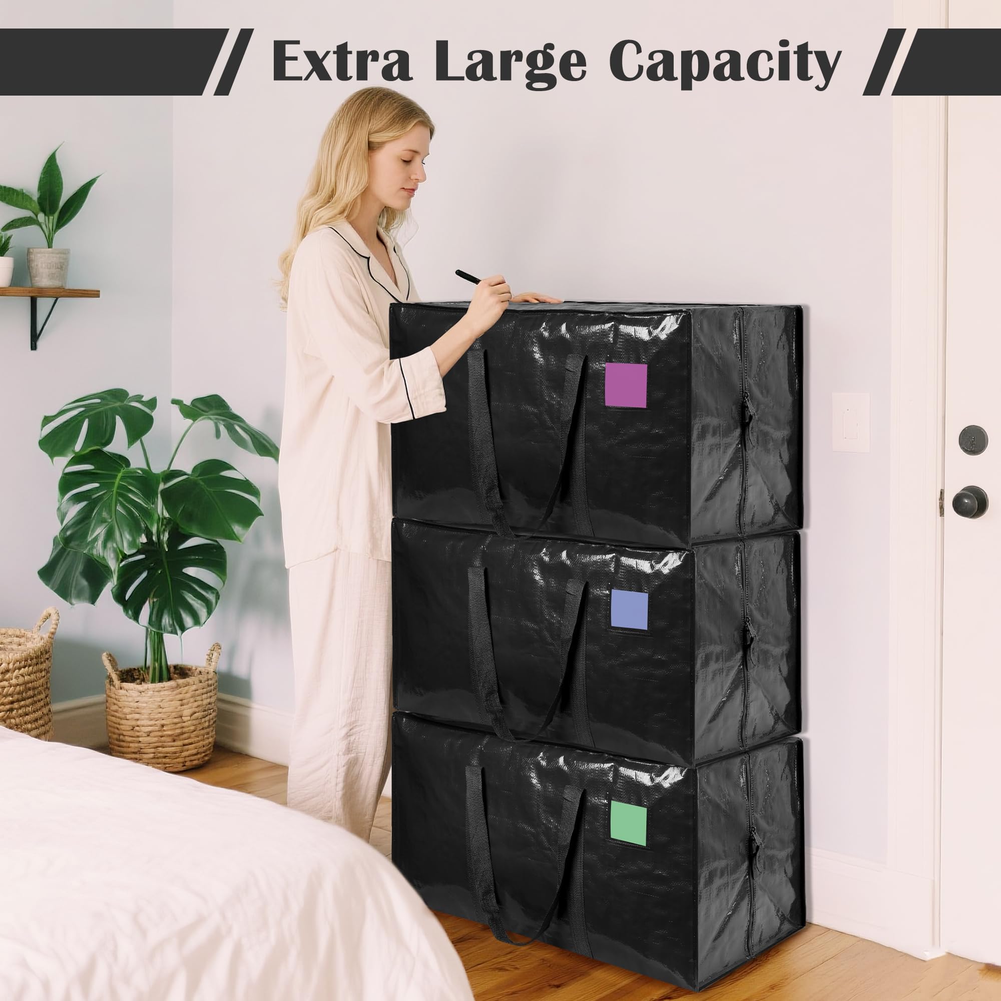 RMOHRO folded flat bag demonstrating compact storage convenience